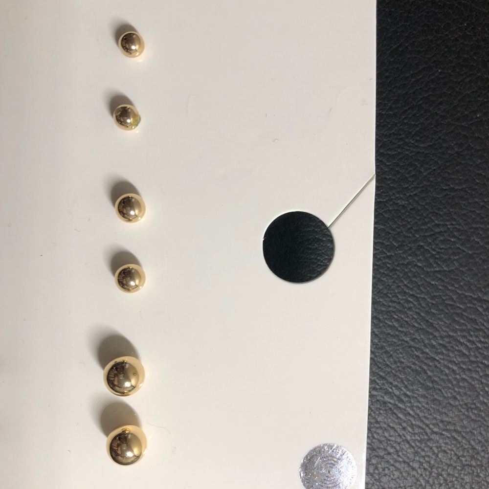 Gold Tone Studs